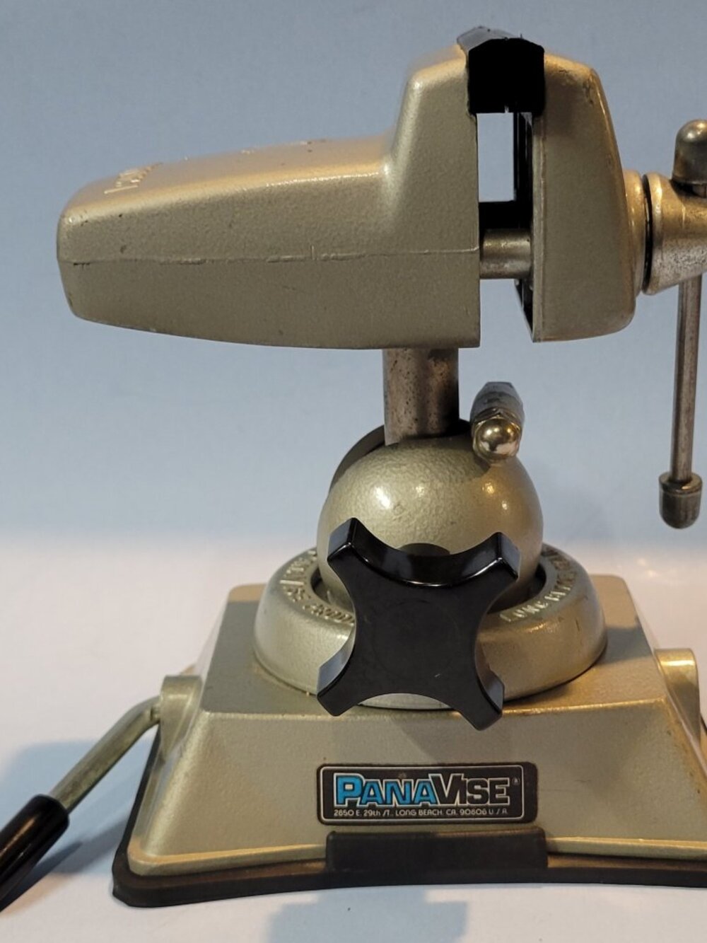 Share PanaVise 381 Bench Vise Swivel Base 2-1/2 in Jaws